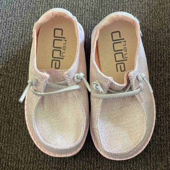 Hey Dude Shoes Sparkly Pink Hey Dudes Poshmark
